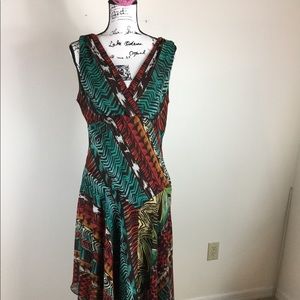 Multicolored women’s dress,